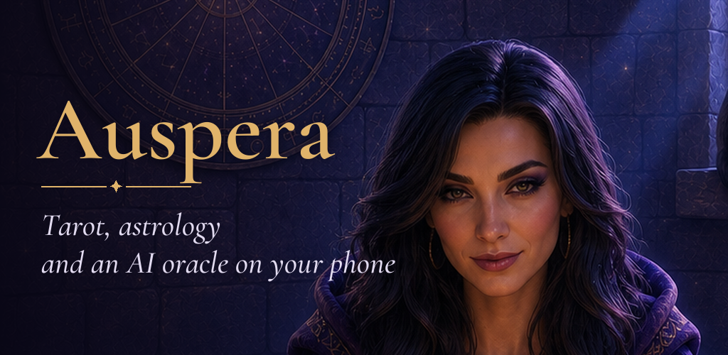Auspera: tarot, astrology and an AI oracle on your phone.